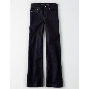 American Eagle Dark Wash Wide Leg Jeans